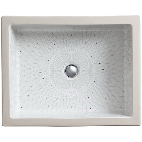 KOHLER Empress Bouquet™ Kathryn Under Counter Basin Rectangle (397x225x159mm)