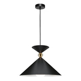 Krissy Large 1 Light Pendant Black