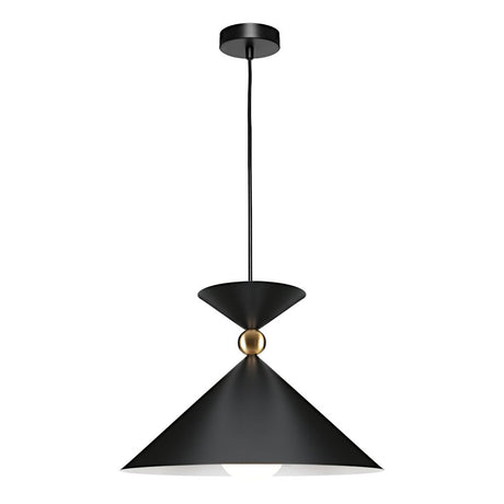 Krissy Large 1 Light Pendant Black