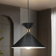 Krissy Large 1 Light Pendant Black