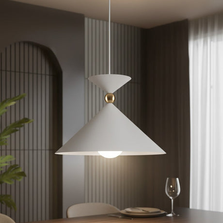 Krissy Large 1 Light Pendant White