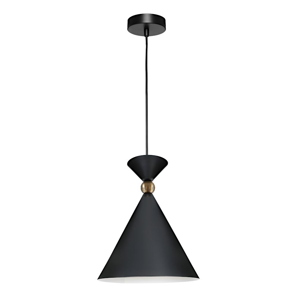 Krissy Small 1 Light Pendant Black