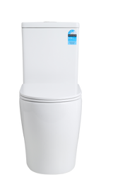 Zeus Rimless Tornado Gloss White Toilet Suite