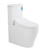 Smart Zeus Rimless Tornado Gloss White Toilet Suite