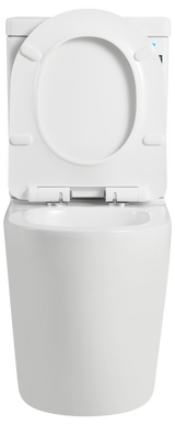 Veda Rimless Gloss White Toilet Suite