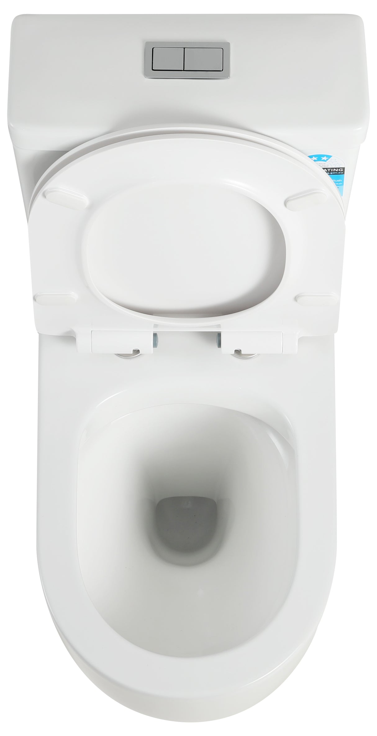 Veda Rimless Gloss White Toilet Suite
