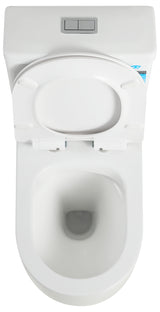 Veda Rimless Gloss White Toilet Suite