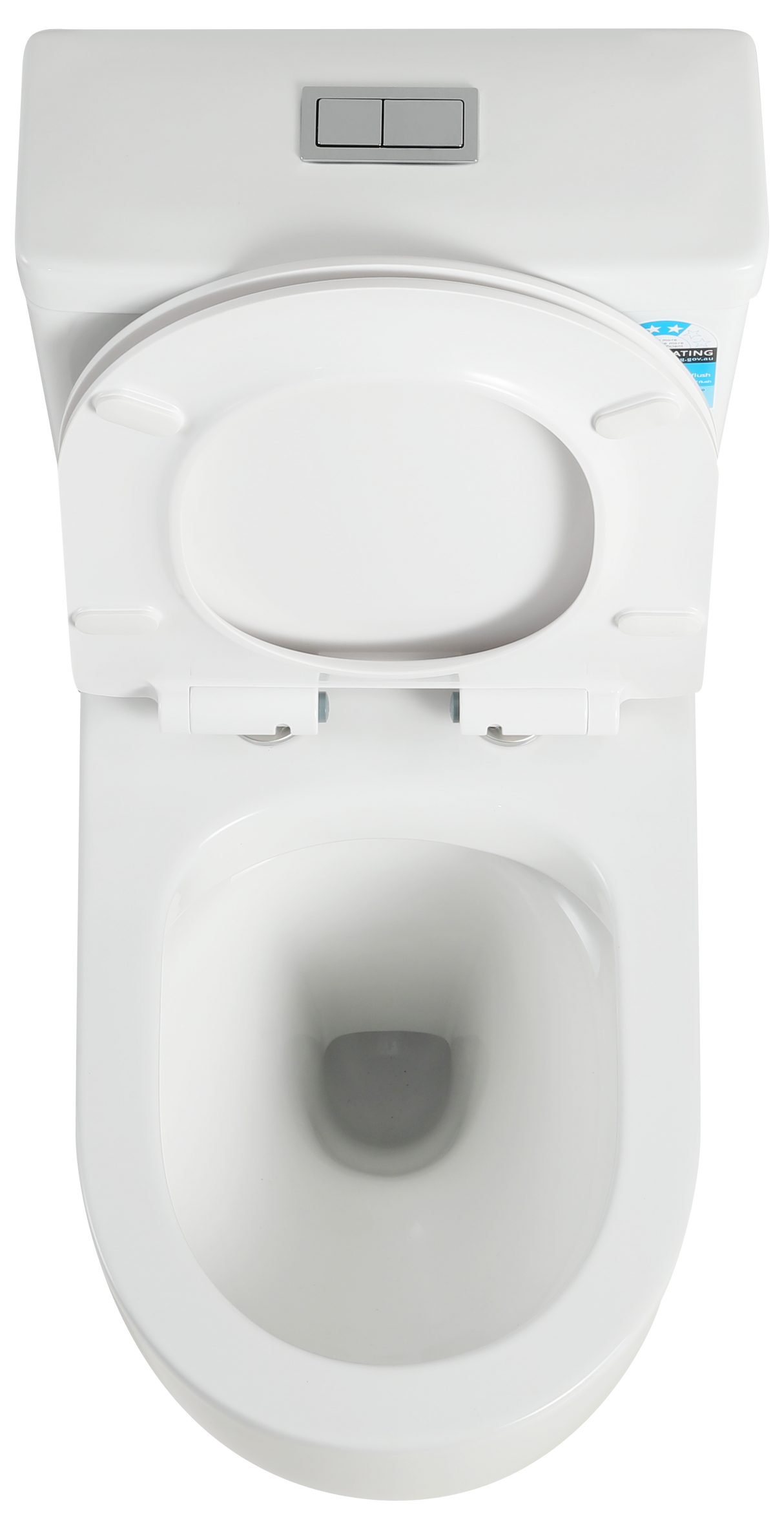 Veda Rimless Gloss White Toilet Suite