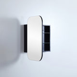 OLIVIA Shaving Cabinet Matte Black (600mm)