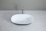 Stella Freestanding Bathtub with Non-Overflow (Matte Black & White) (1500/1700mm) - Clearance