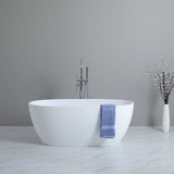 Stella Freestanding Bathtub with Non-Overflow (Gloss White/Matte White) (1500/1700mm)