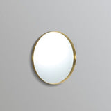 Olivia Round Framed Mirror 600/700/800mm - Yellow Gold