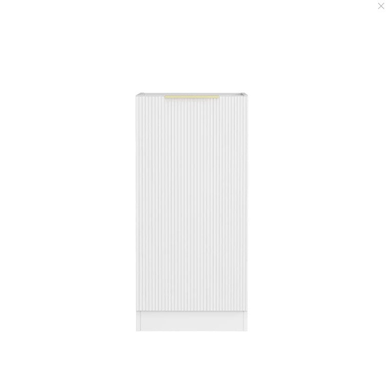 BURLEIGH White Laundry Base Cabinet (415x584x880)