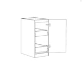 Marlo Black Laundry Base Cabinet with internal Drawer(416x584x880)