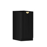 Marlo Black Laundry Base Cabinet with internal Drawer(416x584x880)