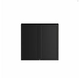 Hampshire Black Laundry Wall Cabinet (632x322x600)