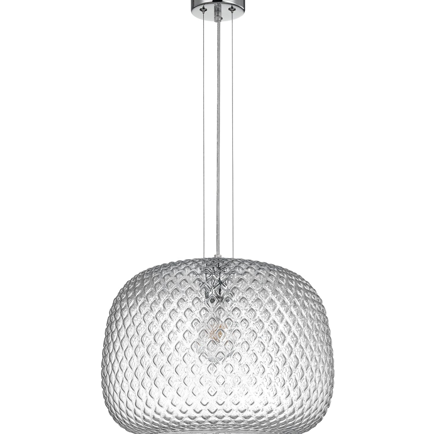 LABU: Interior Dome Glass with Segments Pendant Lights