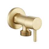 Aquaperla Round 1/4 Turn Washing Machine Stop Tap (One Piece)