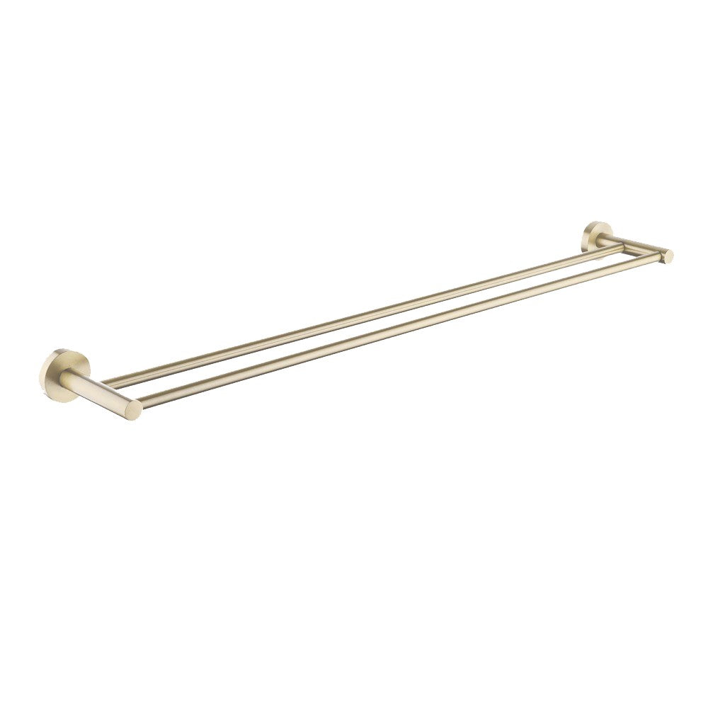 LUCID PIN Round Double Towel Rack Rail 790mm | 7 Finishes