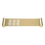 Aquaperla LUCID PIN Stainless Steel Towel Shelf – Light Brushed Brass
