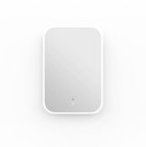 NEWPORT LED Soft Square Frameless Back Lit Tuffi Mirror 900x600mm
