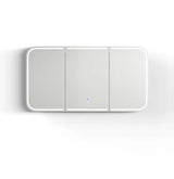 LED NEWPORT Shaving Cabinet 1500mm Matte White (3 Colour Function)