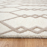 Les Nomades Senso Beige Wool Rug