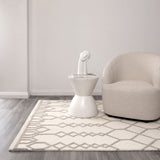 Les Nomades Senso Beige Wool Rug