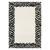 Les Nomades Zanzibar Black & White Wool Rug