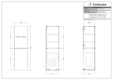 Timberline LINCOLN Custom Tall Boy (All Sizes) (Mirror/ Without Mirror)