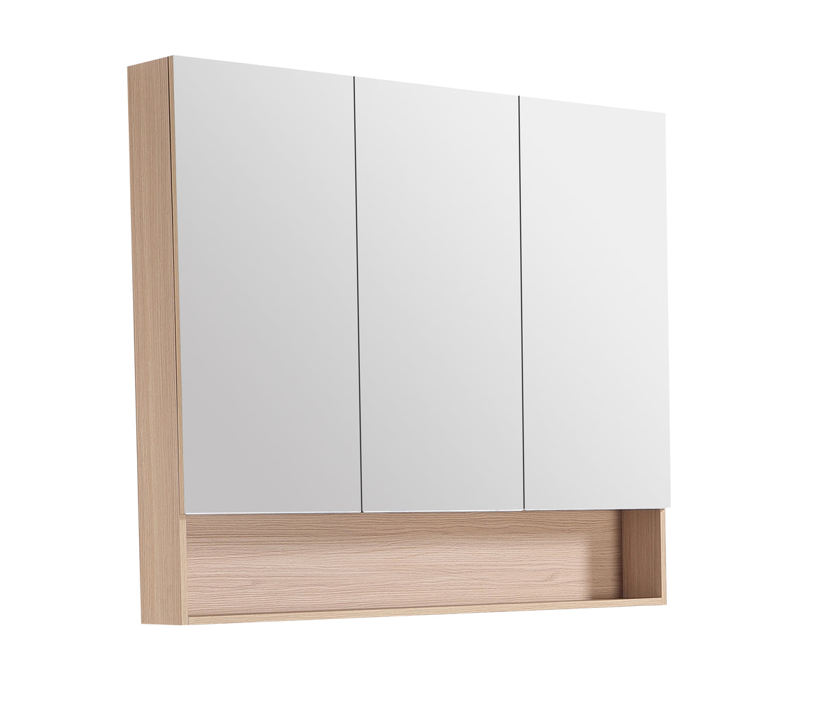 LUKKA Clark Plywood Mirror Cabinet - Sandy Oak Matte