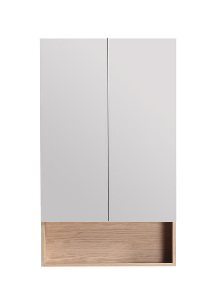LUKKA Clark Plywood Mirror Cabinet - Sandy Oak Matte