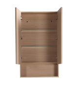 LUKKA Clark Plywood Mirror Cabinet - Sandy Oak Matte