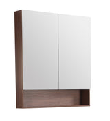 LUKKA Clark Plywood Mirror Cabinet - Mocha Oak Matte