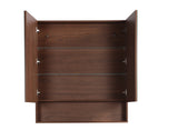 LUKKA Clark Plywood Mirror Cabinet - Mocha Oak Matte