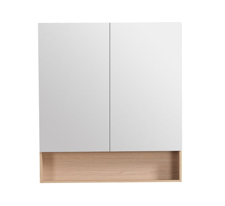 LUKKA Clark Plywood Mirror Cabinet - Sandy Oak Matte