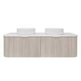 Lukka AGENA Wall Hung Vanity Coastal Oak (All Sizes)