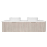 Lukka AGENA Wall Hung Vanity Coastal Oak (All Sizes)