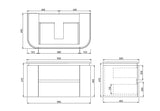 Lukka Ravello Plywood Wall Hung Vanity 