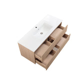 Lukka Gladstone Plywood Wall Hung Vanity - Sandy Oak (All Sizes)