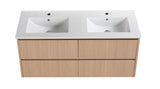 Lukka Gladstone Plywood Wall Hung Vanity - Sandy Oak (All Sizes)