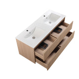 Lukka Gladstone Plywood Wall Hung Vanity - Sandy Oak (All Sizes)