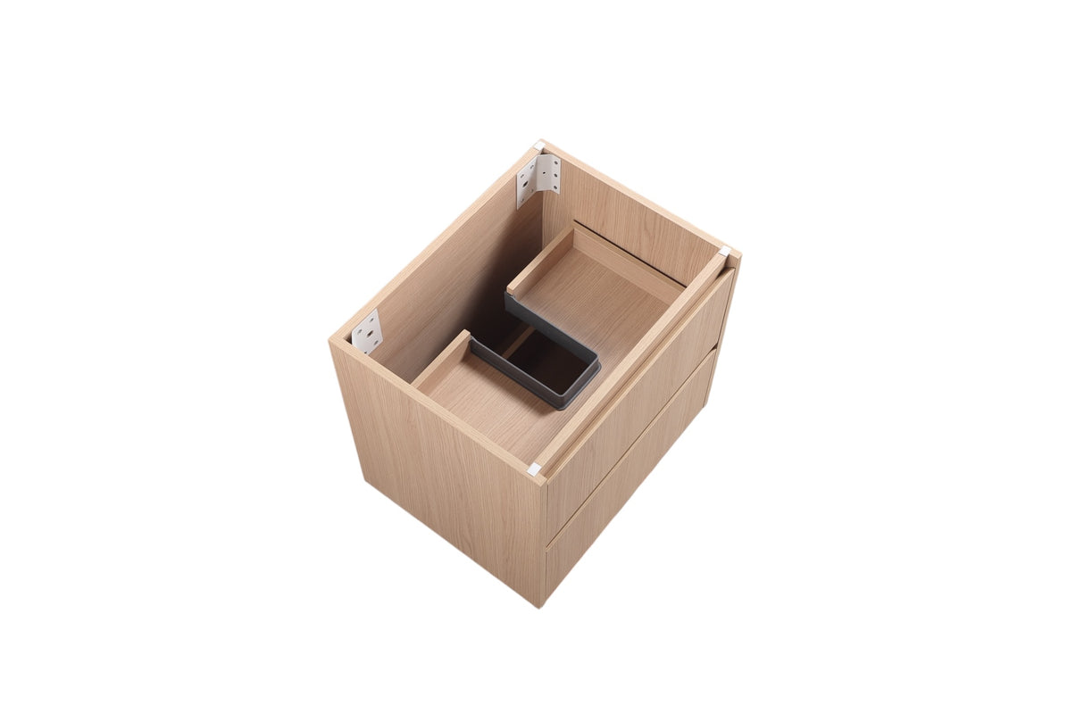 Lukka Gladstone Plywood Wall Hung Vanity - Sandy Oak (All Sizes)