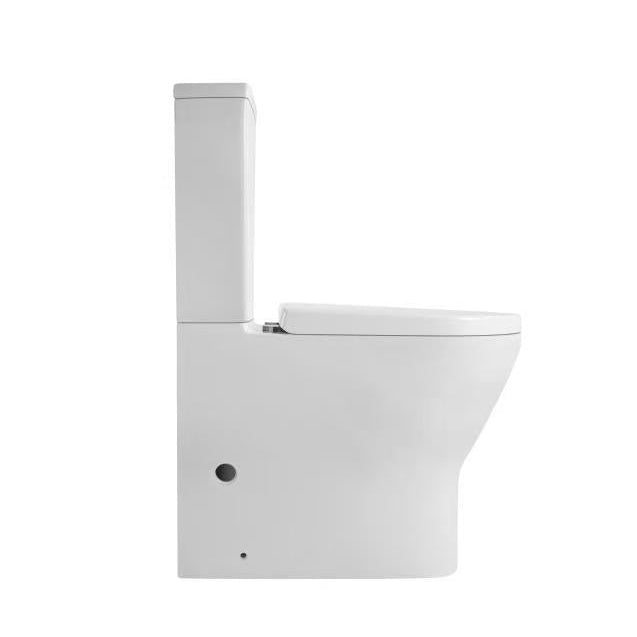 Verona Tornado Rimless Gloss White Toilet Suite