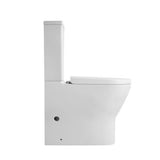 Verona Tornado Rimless Gloss White Toilet Suite