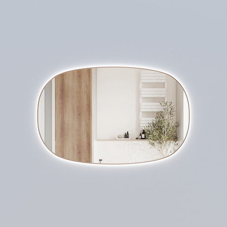 Valmont LED Dimmable Horizontal Oval Mirror 1400mm