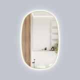 Valmont LED Oval Framed Mirror 580mm