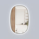 Valmont LED Oval Framed Mirror 580mm