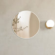 LONDON Round Framed Mirror 700x700mm