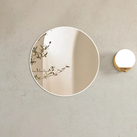 LONDON Round Framed Mirror 700x700mm